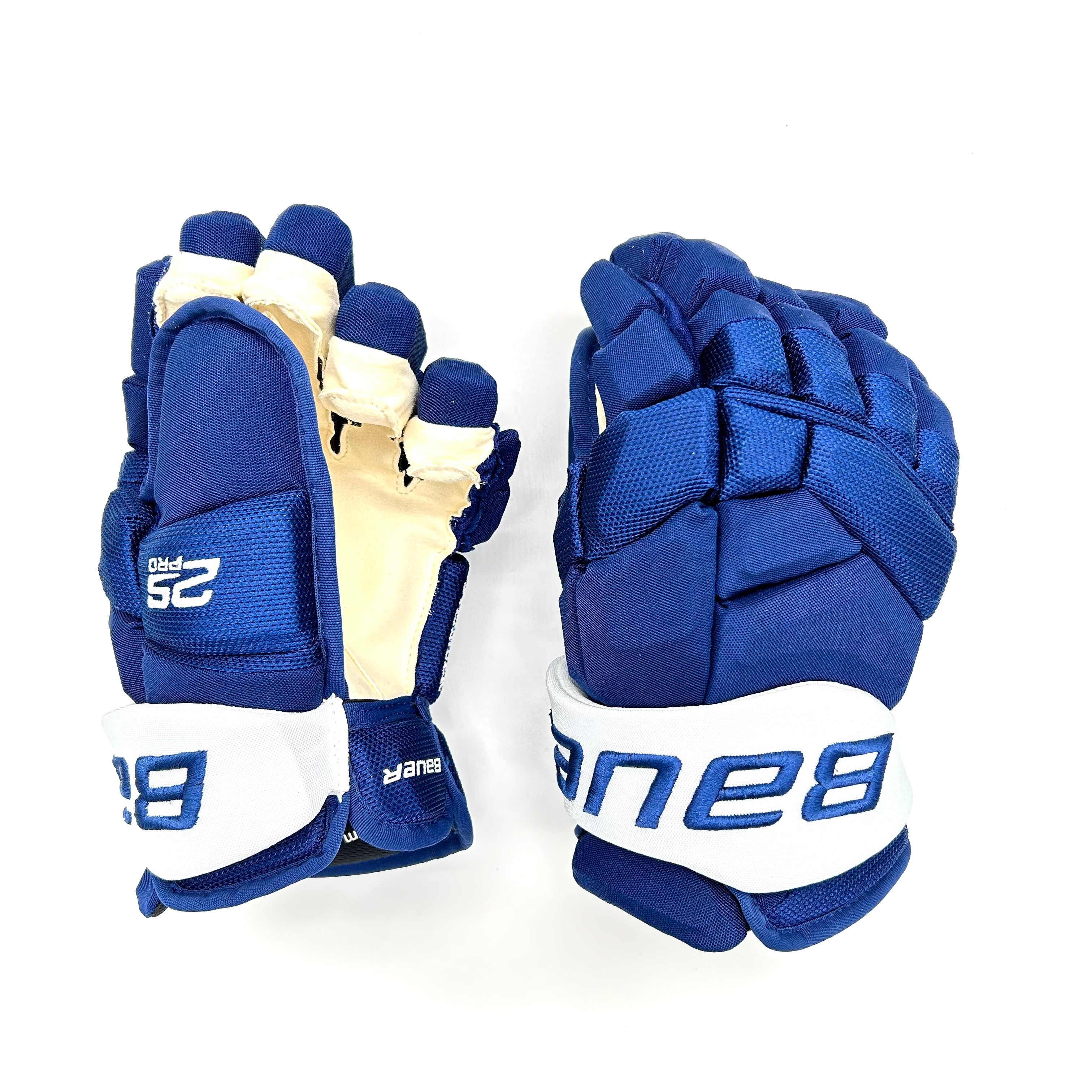 Gant William Nylander NHL Pro Stock - Bauer Supreme 2S Pro (Bleu/Blanc)